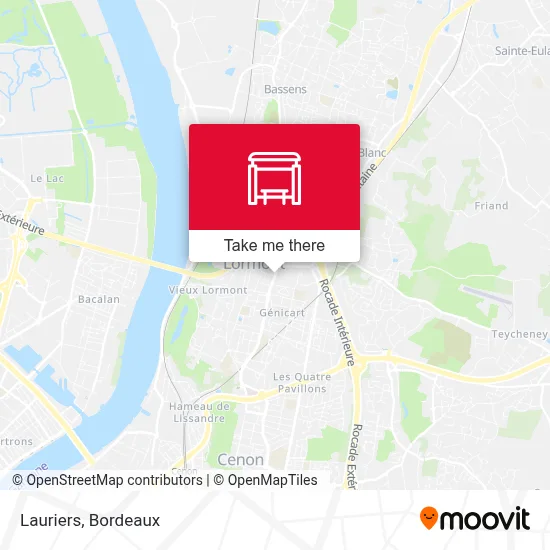 Lauriers map