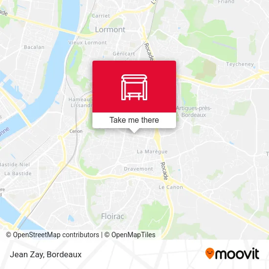 Mapa Jean Zay