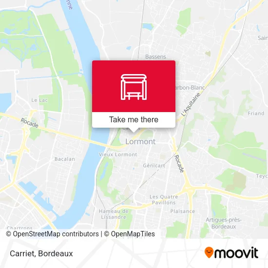 Carriet map