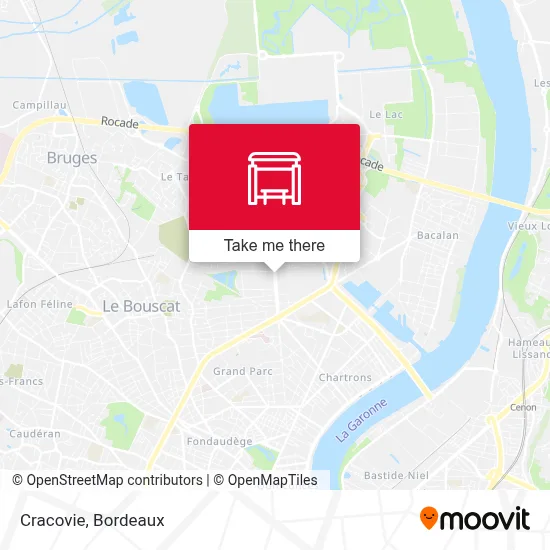 Cracovie map