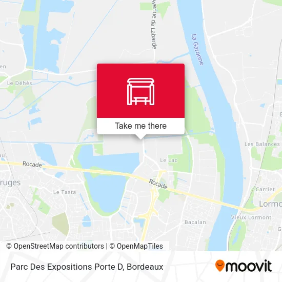 Parc Des Expositions Porte D map