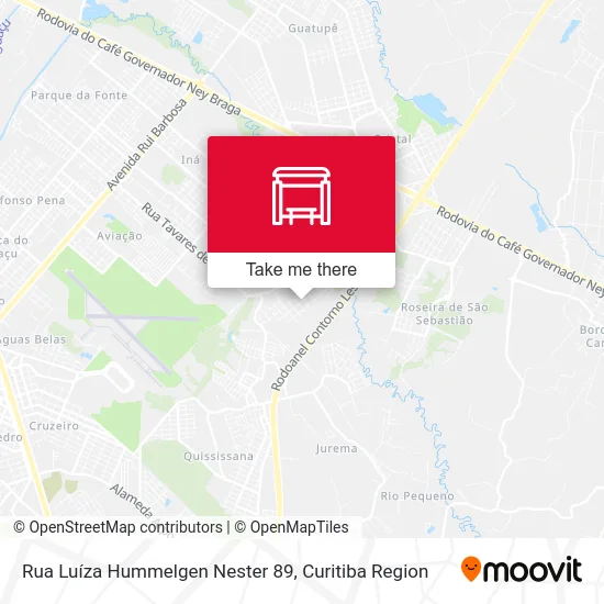 Rua Luíza Hummelgen Nester 89 map