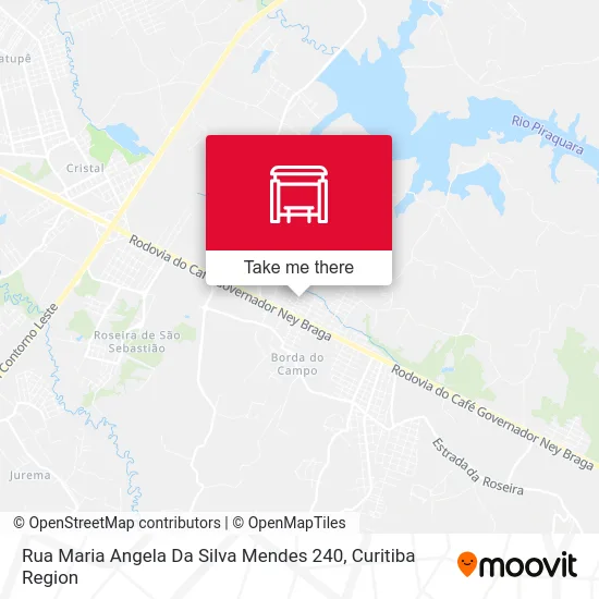 Rua Maria Angela Da Silva Mendes 240 map