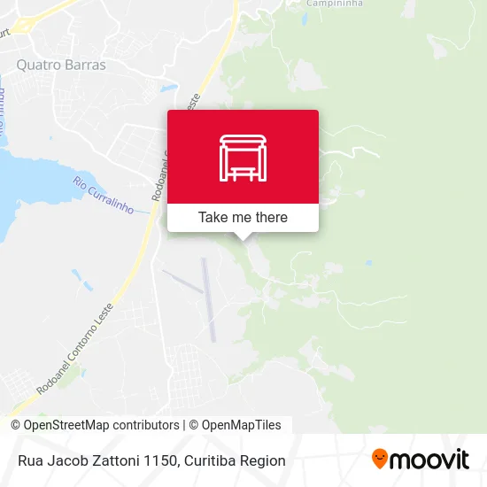 Rua Jacob Zattoni 1150 map