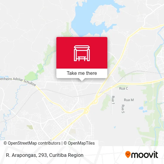 R. Arapongas, 293 map