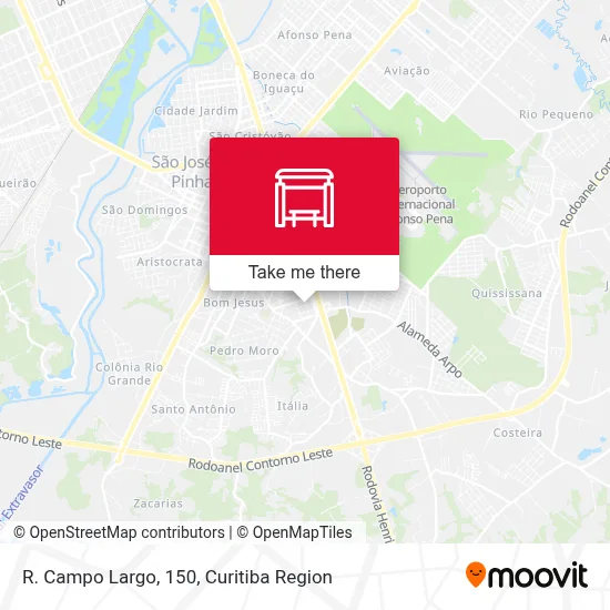 R. Campo Largo, 150 map