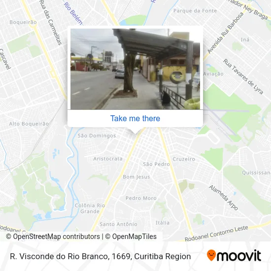 R. Visconde do Rio Branco, 1669 map