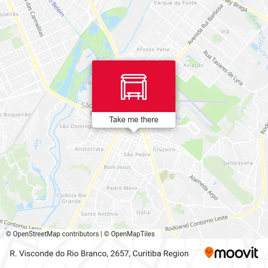 R. Visconde do Rio Branco, 2657 map