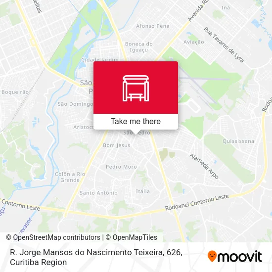 R. Jorge Mansos do Nascimento Teixeira, 626 map