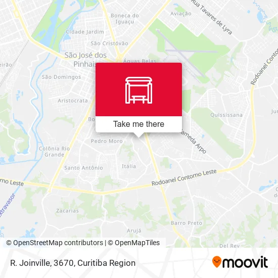 R. Joinville, 3670 map