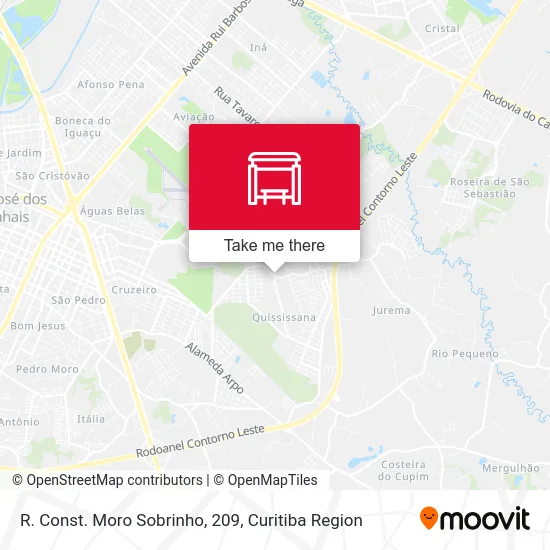 R. Const. Moro Sobrinho, 209 map