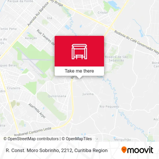 R. Const. Moro Sobrinho, 2212 map