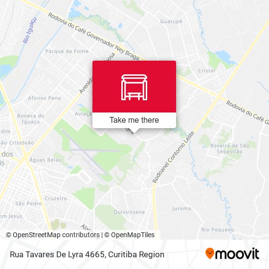 Rua Tavares De Lyra 4665 map
