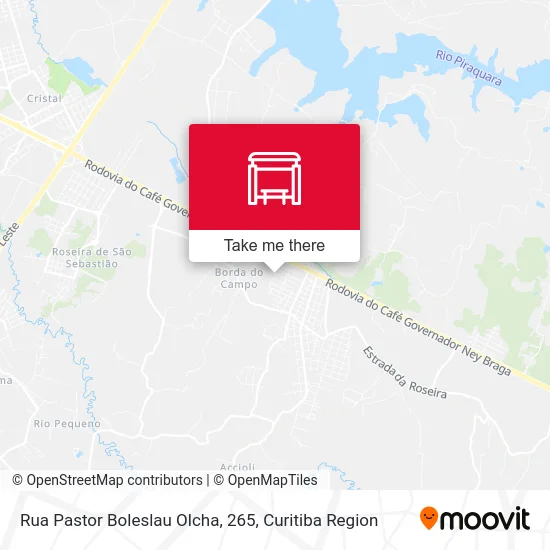 Rua Pastor Boleslau Olcha, 265 map