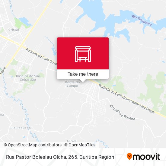 Rua Pastor Boleslau Olcha, 265 map