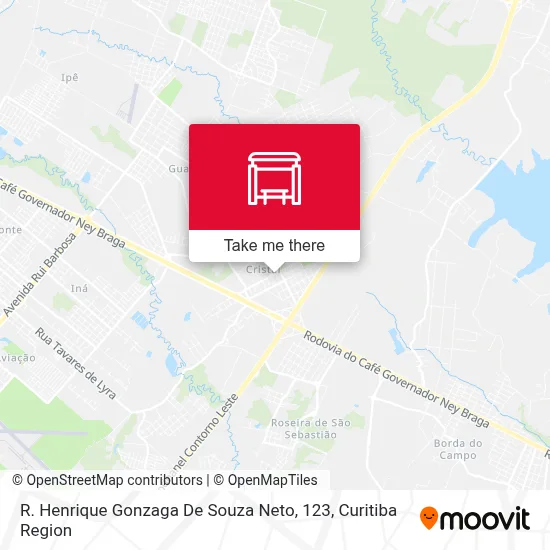 R. Henrique Gonzaga De Souza Neto, 123 map