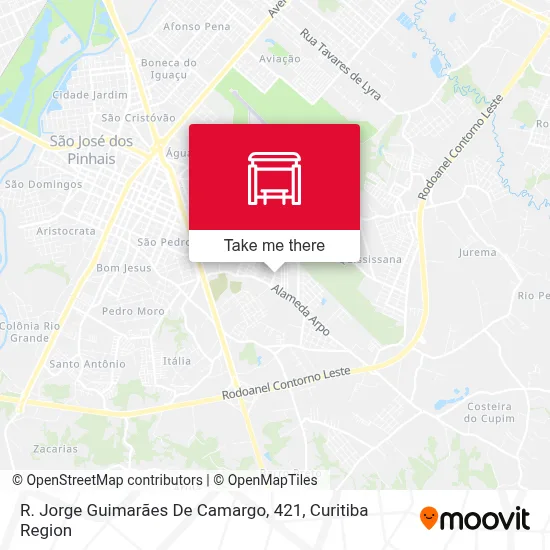 R. Jorge Guimarães De Camargo, 421 map