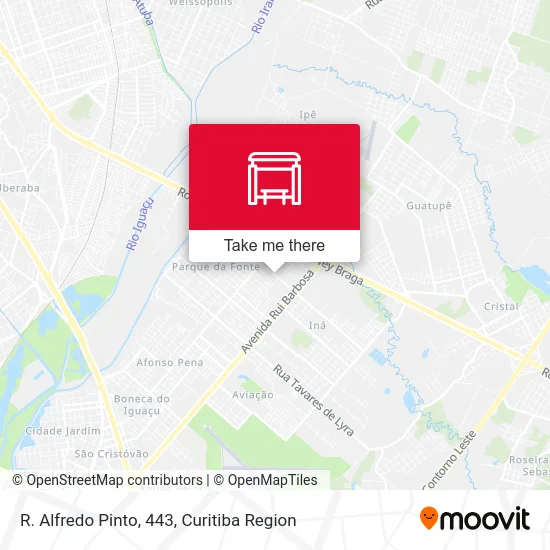 R. Alfredo Pinto, 443 map