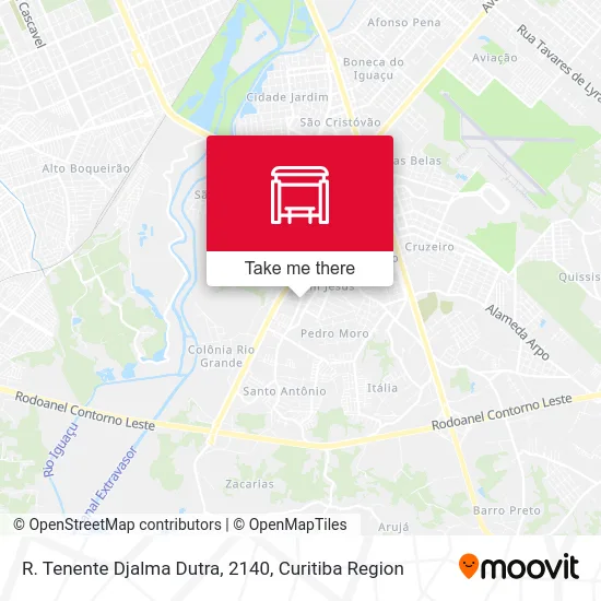 R. Tenente Djalma Dutra, 2140 map