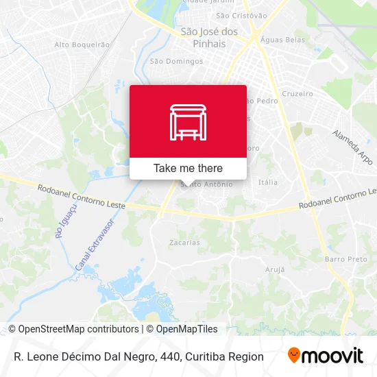 R. Leone Décimo Dal Negro, 440 map