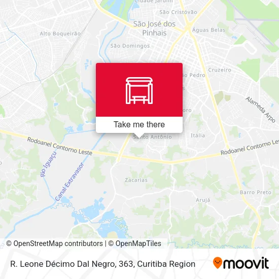 R. Leone Décimo Dal Negro, 363 map