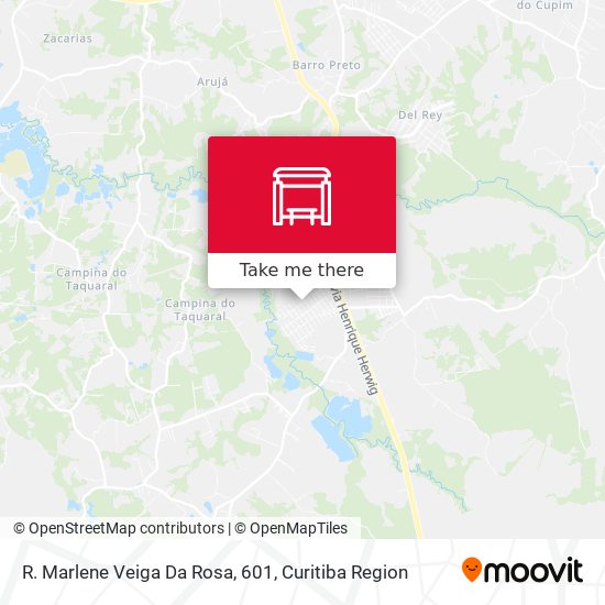 R. Marlene Veiga Da Rosa, 601 map