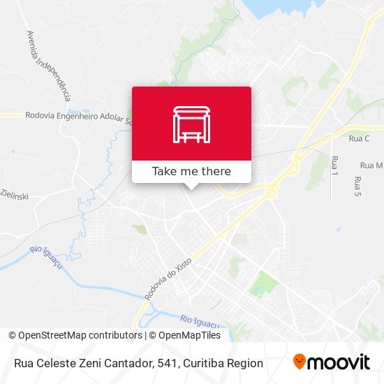 Rua Celeste Zeni Cantador, 541 map