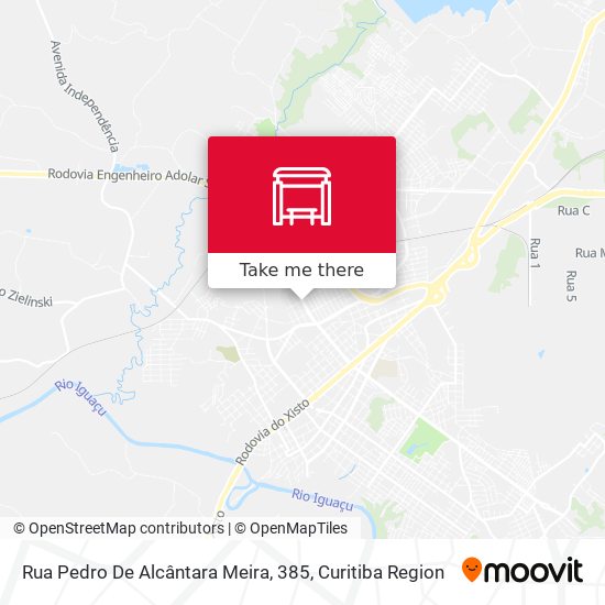 Rua Pedro De Alcântara Meira, 385 map