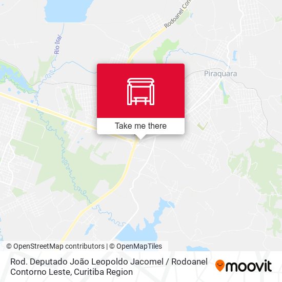 Rod. Deputado João Leopoldo Jacomel / Rodoanel Contorno Leste map