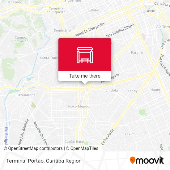 Terminal Portão map