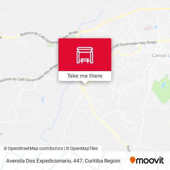 Avenida Dos Expedicionario, 447 map