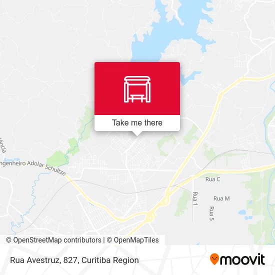 Rua Avestruz, 827 map