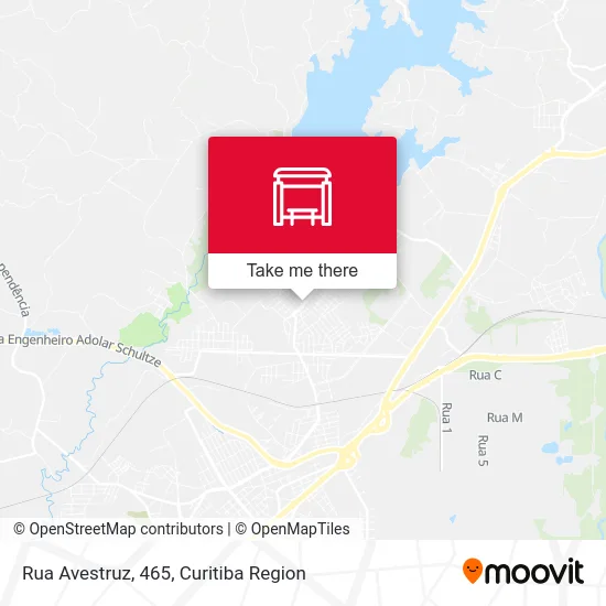 Rua Avestruz, 465 map