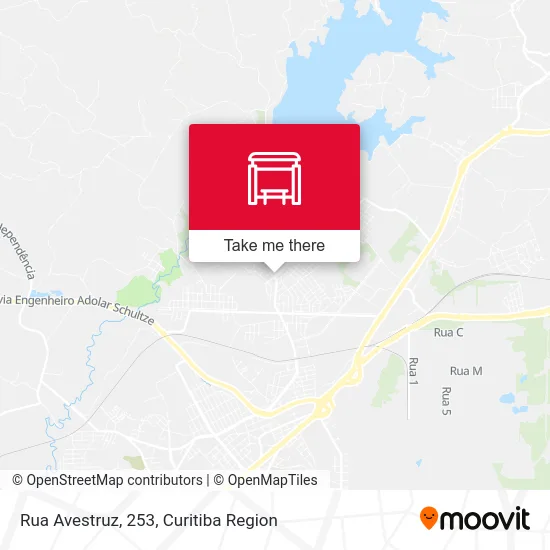 Rua Avestruz, 253 map