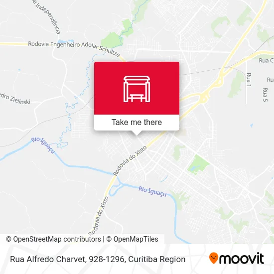 Rua Alfredo Charvet, 928-1296 map