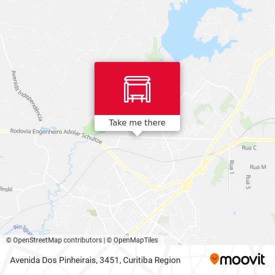 Avenida Dos Pinheirais, 3451 map