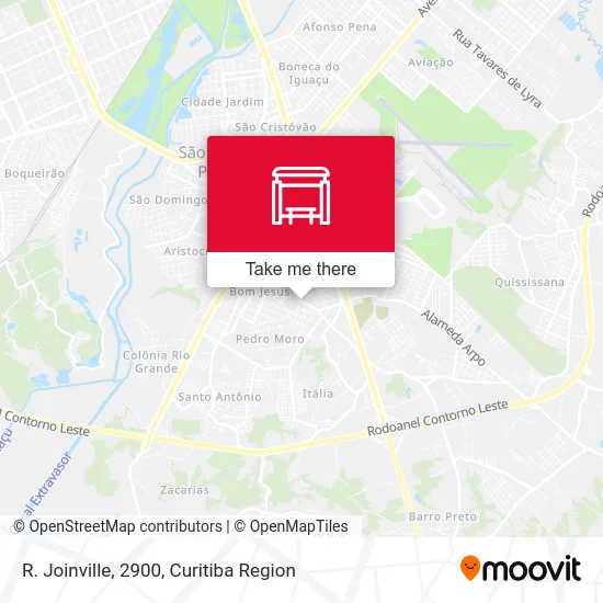 R. Joinville, 2900 map