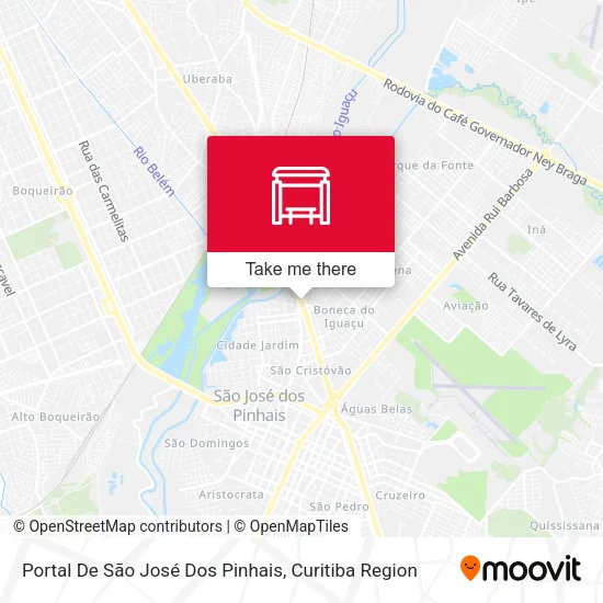Portal De São José Dos Pinhais map