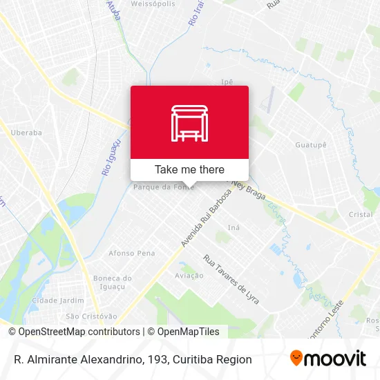 R. Almirante Alexandrino, 193 map