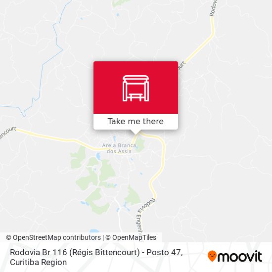 Rodovia Br 116 (Régis Bittencourt)  - Posto 47 map
