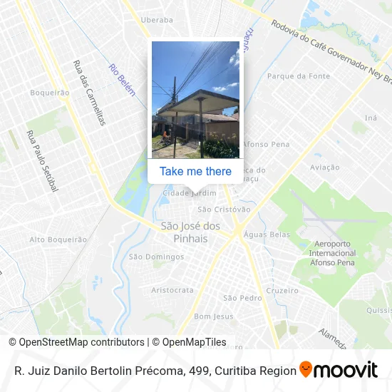 R. Juiz Danilo Bertolin Précoma, 499 map