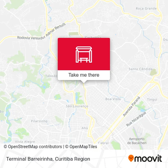 Terminal Barreirinha map