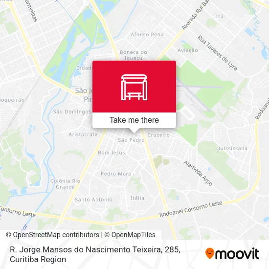 R. Jorge Mansos do Nascimento Teixeira, 285 map
