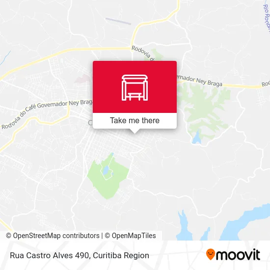 Rua Castro Alves 490 map