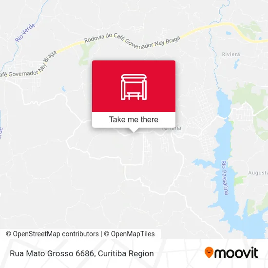 Rua Mato Grosso 6686 map