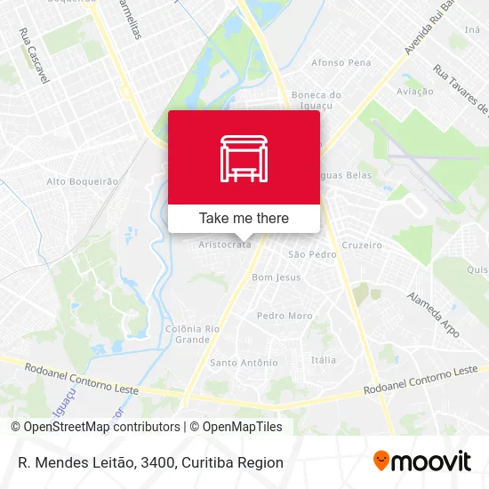 R. Mendes Leitão, 3400 map