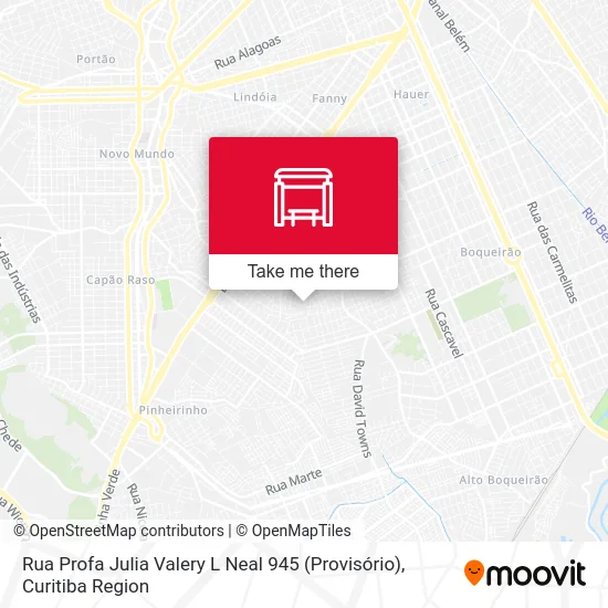 Rua Profa Julia Valery L Neal 945 (Provisório) map