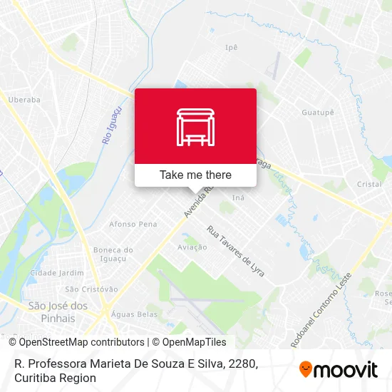 R. Professora Marieta De Souza E Silva, 2280 map