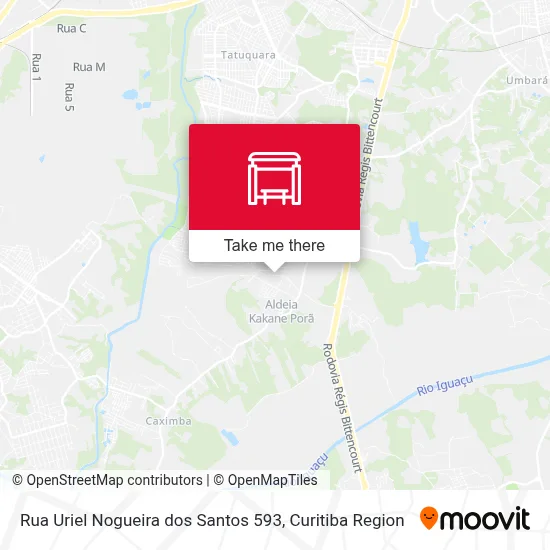 Rua Uriel Nogueira dos Santos 593 map