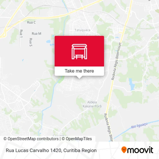 Rua Lucas Carvalho 1420 map